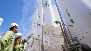 Green hydrogen plant