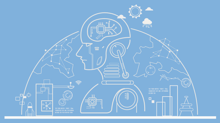 Las máquinas inteligentes imitan las funciones cognitivas de los humanos.