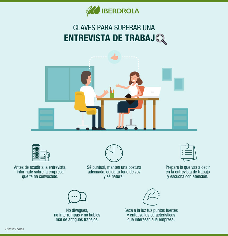 ¿cómo Preparar Con éxito Una Entrevista De Trabajo Iberdrolaemk 4061