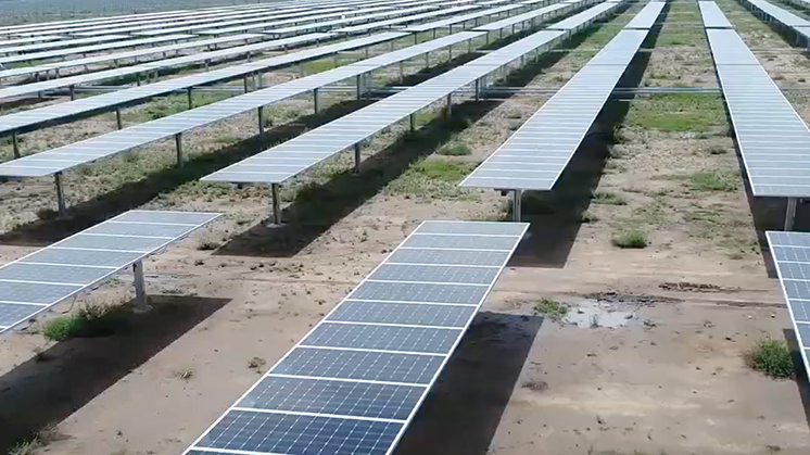 Planta fotovoltaica de Núñez de Balboa (Badajoz, España).