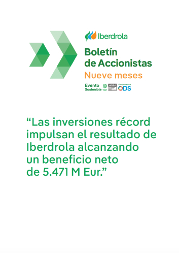 Boletín de accionistas Nueve meses 2024