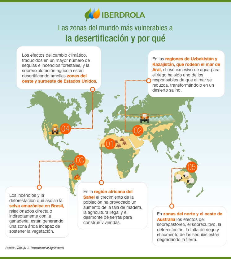 ¿Qué Es La Desertificación? Causas Y Consecuencias - Iberdrola