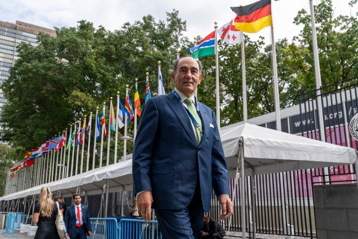 Ignacio Galán at Climate Week 2024