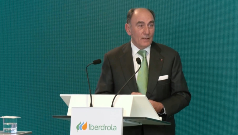 Ignacio Galán discursa na cerimônia de entrega dos Prêmios Fornecedor do Ano da Iberdrola (versão em espanhol).