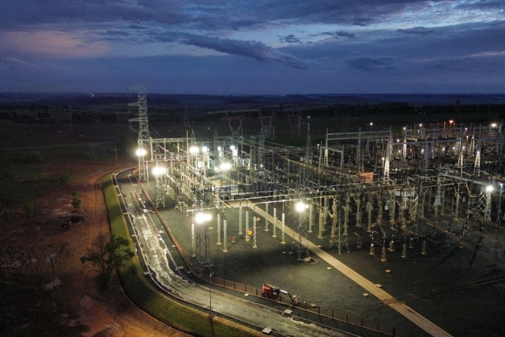 High voltage line in Mato Grosso do Sul