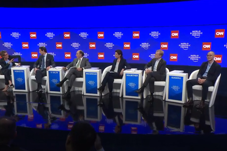 Ignacio Galán participa en el panel Making Climate Tech Count de Davos 2025