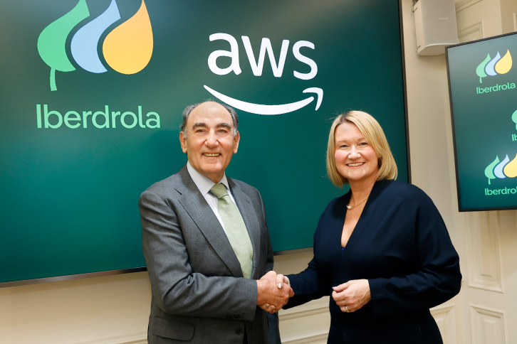 Iberdrola y Amazon amplían su alianza global en energías renovables y aprovechan la nube de AWS para promover el negocio de Iberdrola