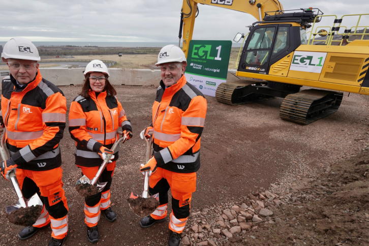 Iberdrola inicia la construcción de la superautopista eléctrica submarina Eastern Green Link 1