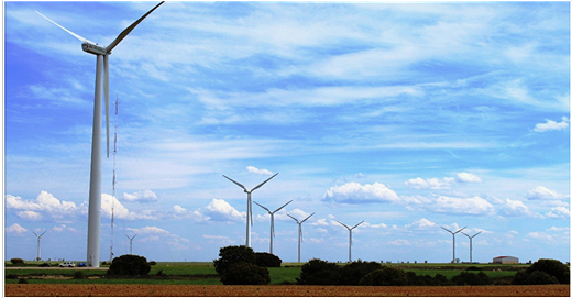 Parque eólico terrestre de Iberdrola en España