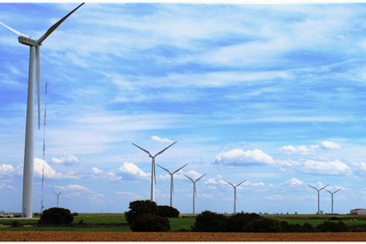 Parque eólico onshore da Iberdrola na Espanha