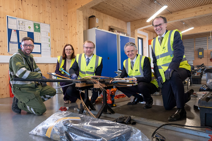 UK Secretary of State for Energy visits ScottishPower training center