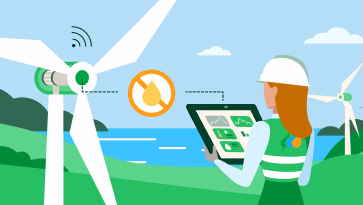 Mantenimiento inteligente y sostenible para aerogeneradores