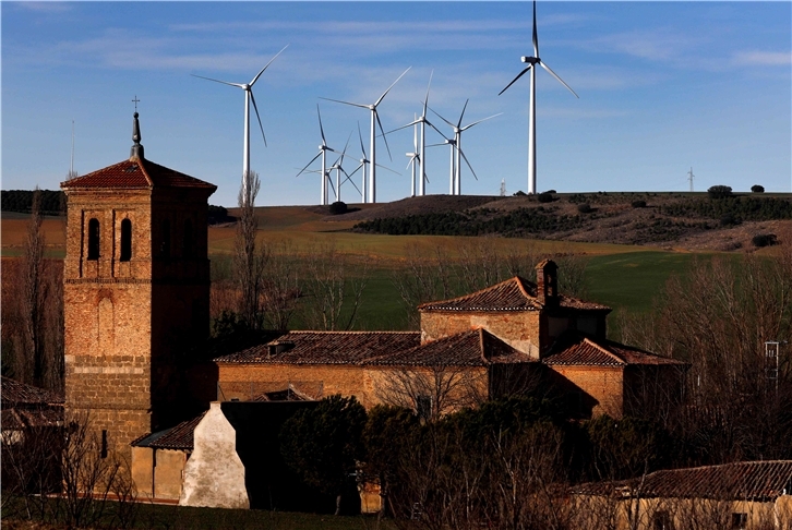 Parque eólico Cruz de Carrutero - Palencia
